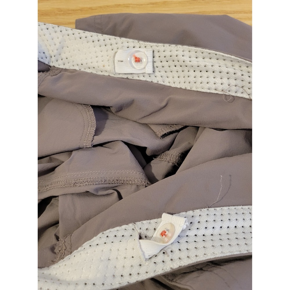 LL Bean Comfort Trail Pants Womens 20 Reg Taupe Hiking Stretch Cargo OHMN3 - Picture 5 of 7